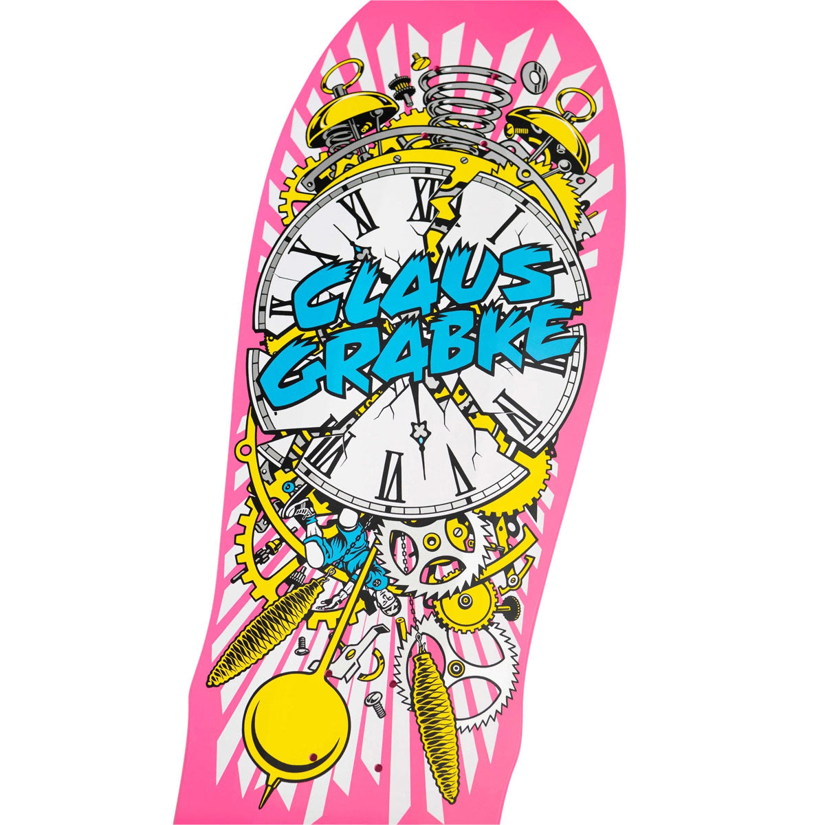 Santa Cruz Grabke Exploding Clock 2026 Reissue Skateboard Complete - 10.04