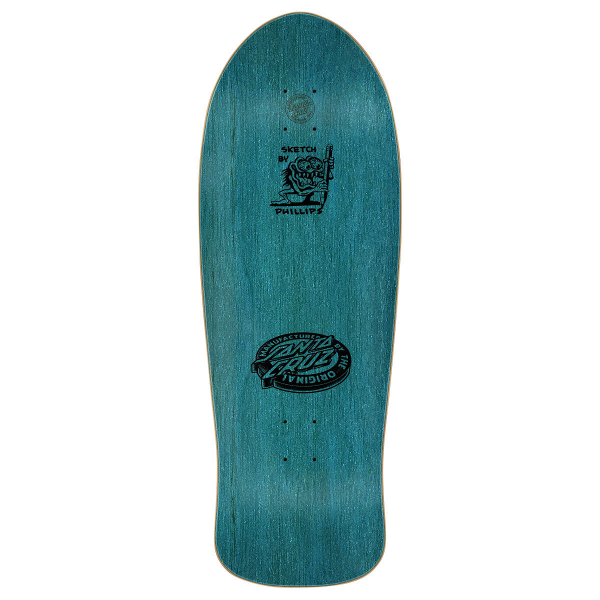 Santa Cruz Natas Sketch Panther Reissue Skateboard Deck - 10.54