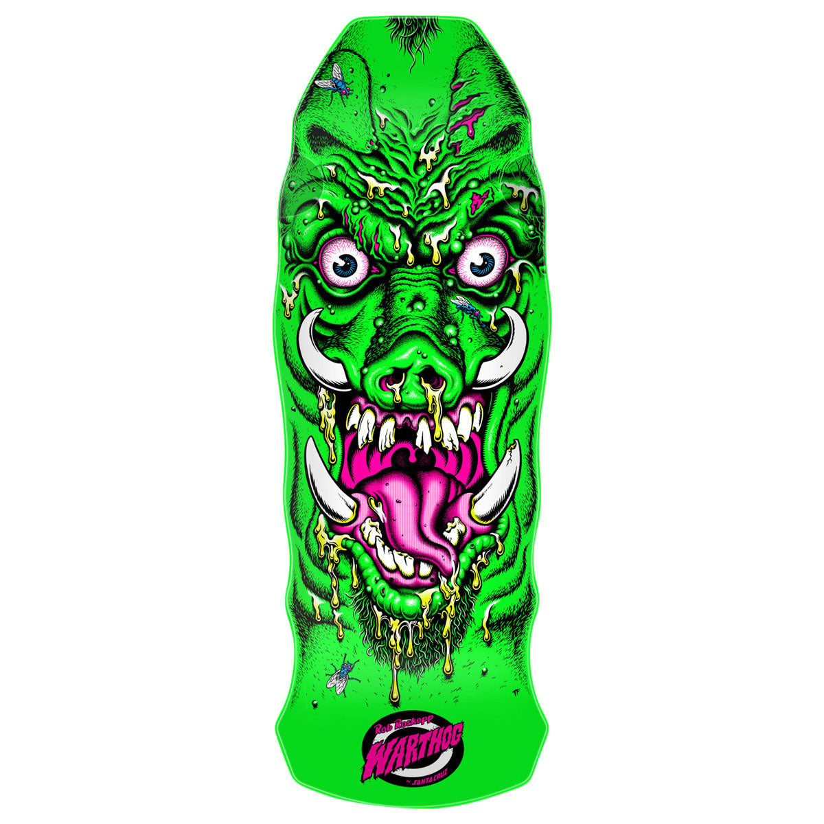 Santa Cruz Roskopp Warthog Freaks Skateboard Deck - 11.00