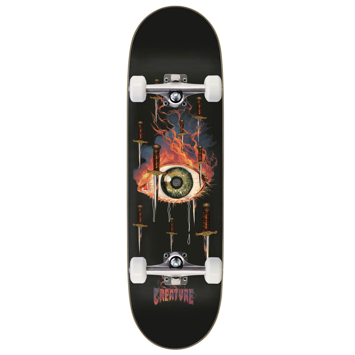 Creature Torres Eyes Pro Stumps Skateboard Complete - 9.00