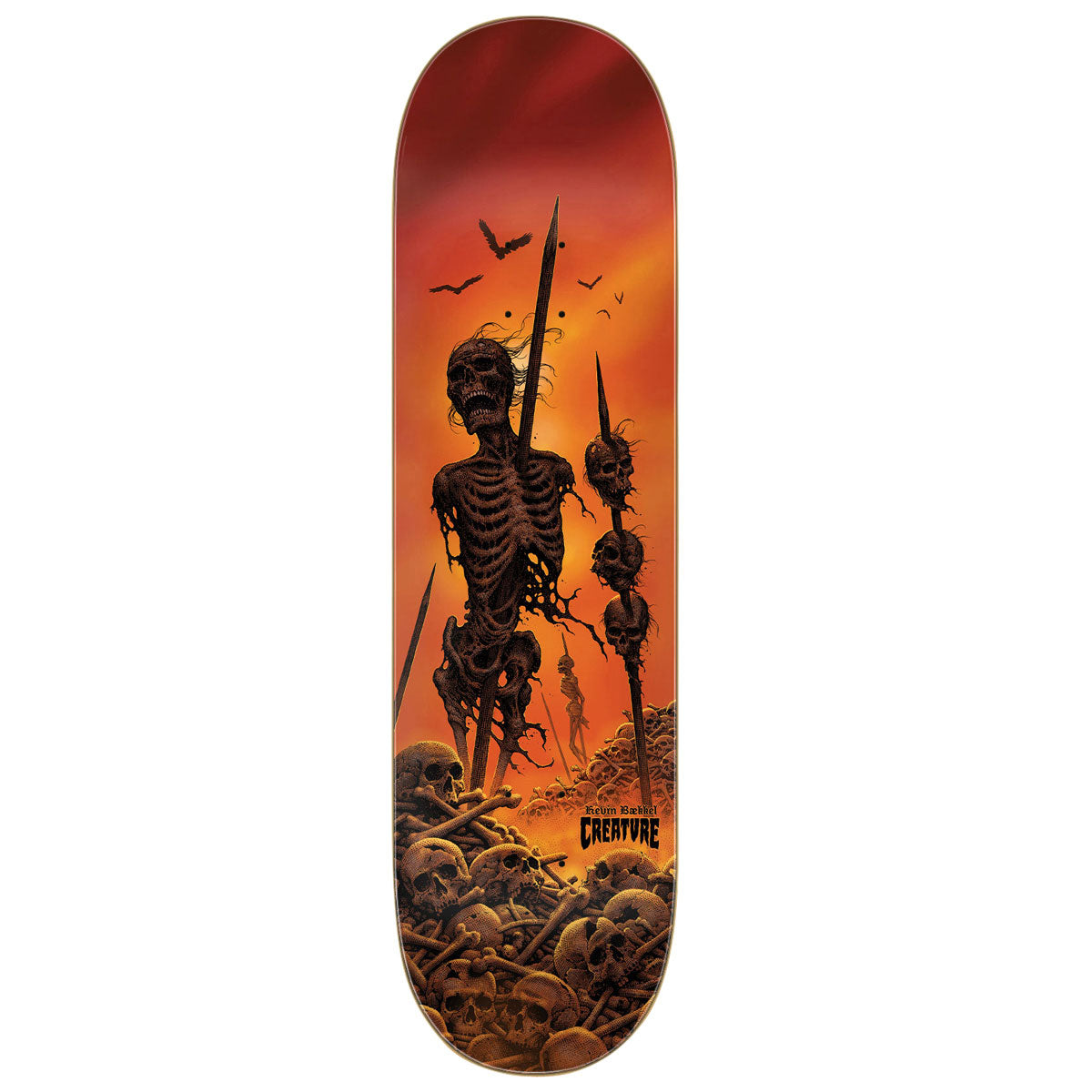 Creature Baekkel Wasted Pro Skateboard Deck - 8.60