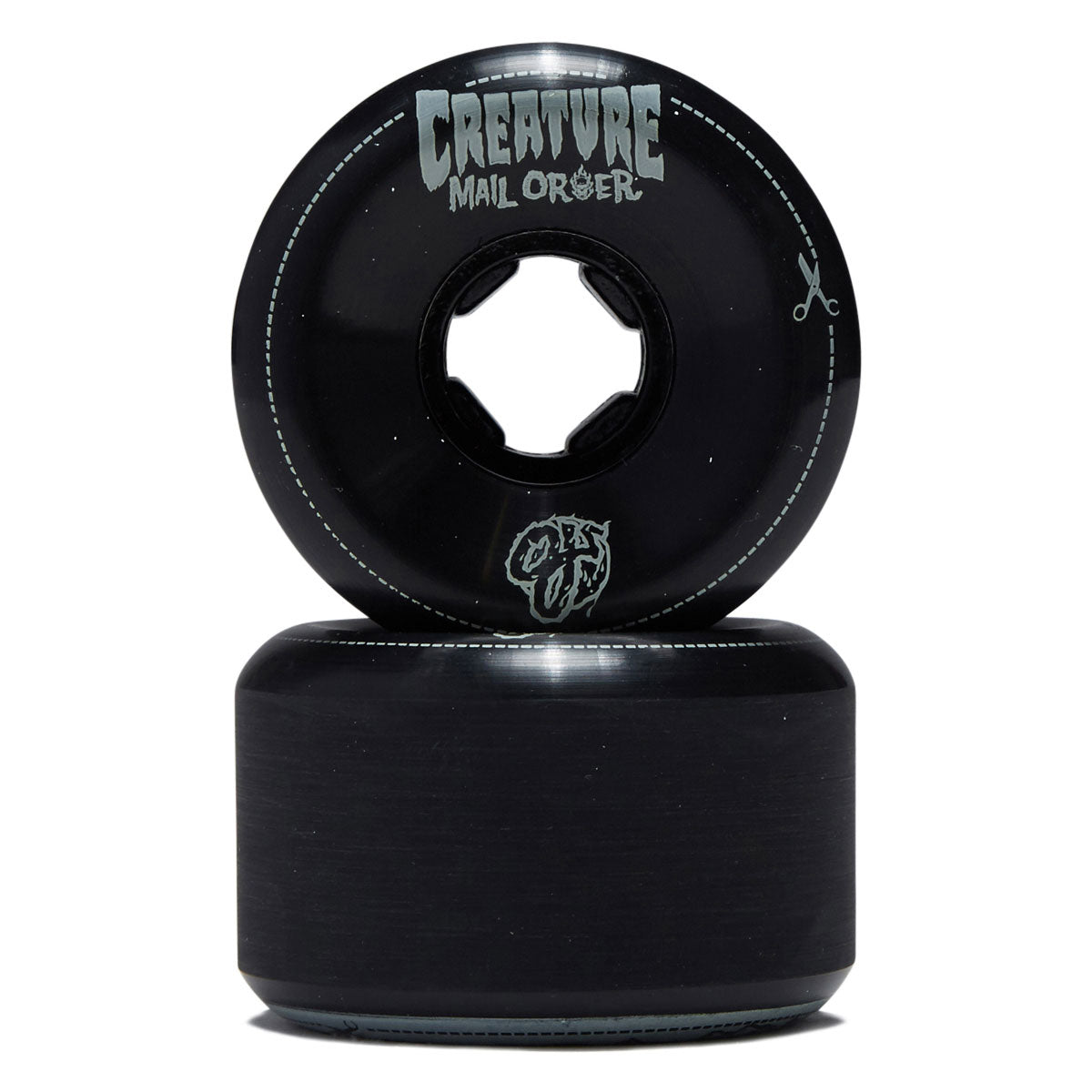 OJ x Creature Mail Order Bloodsucksers 97a Skateboard Wheels - Black - 54mm image 2