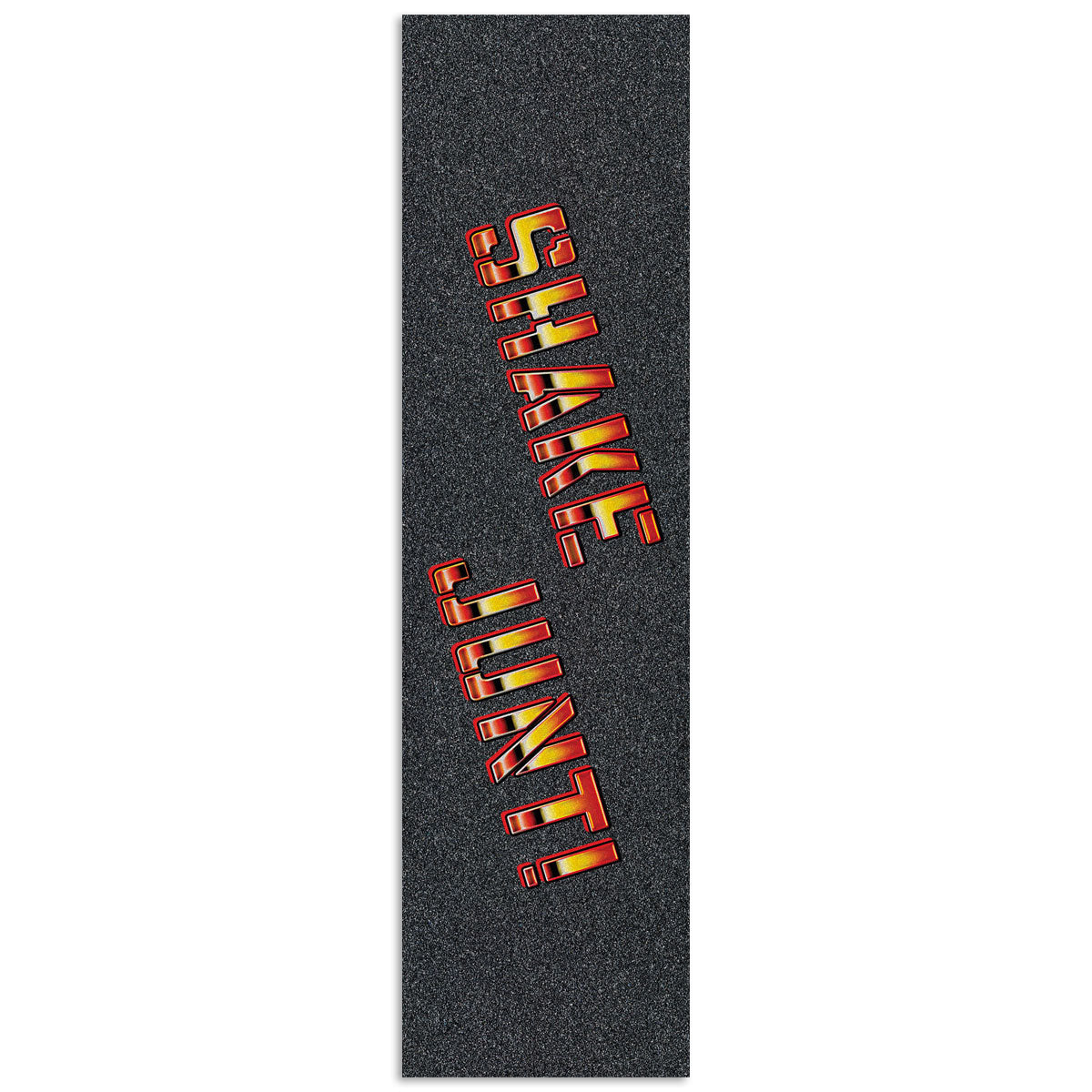 Shake Junt Big Spray Logo Grip tape - Black/Red Chrome image 1