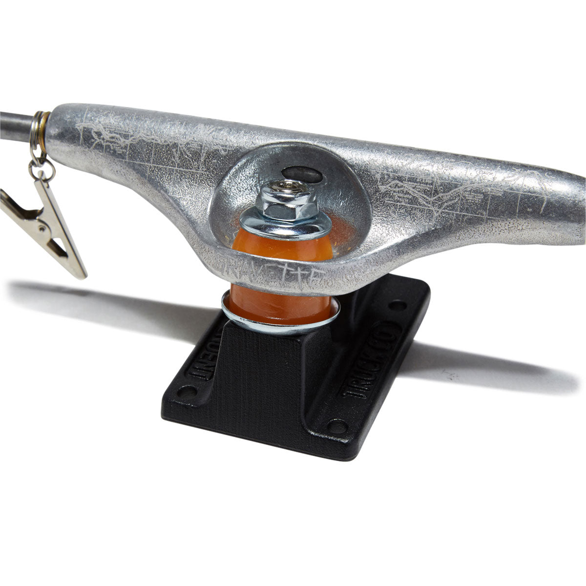 Independent Stage 11 Hollow David Gravette Pro Skateboard Trucks - Transparent Black - 144mm image 4
