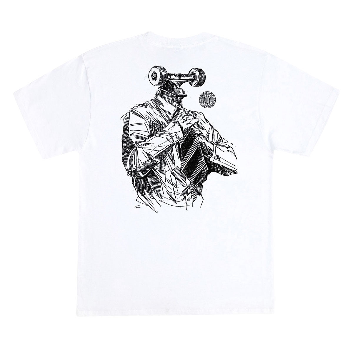 Independent Daily Grind T-Shirt - White image 1