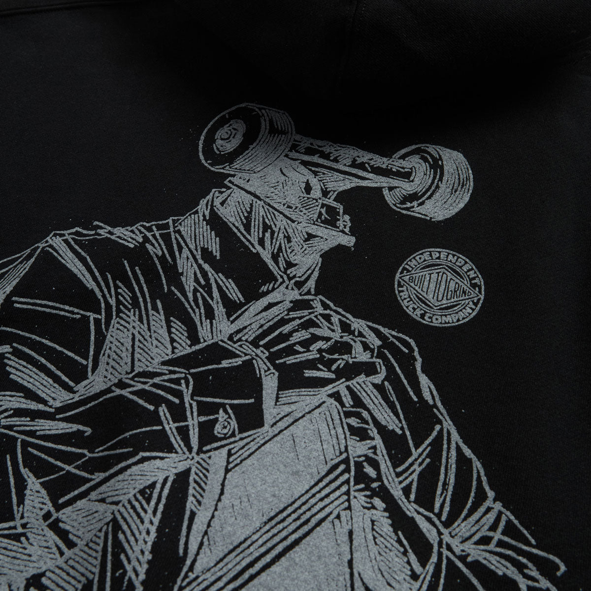 Independent Daily Grind Hoodie - Black image 3