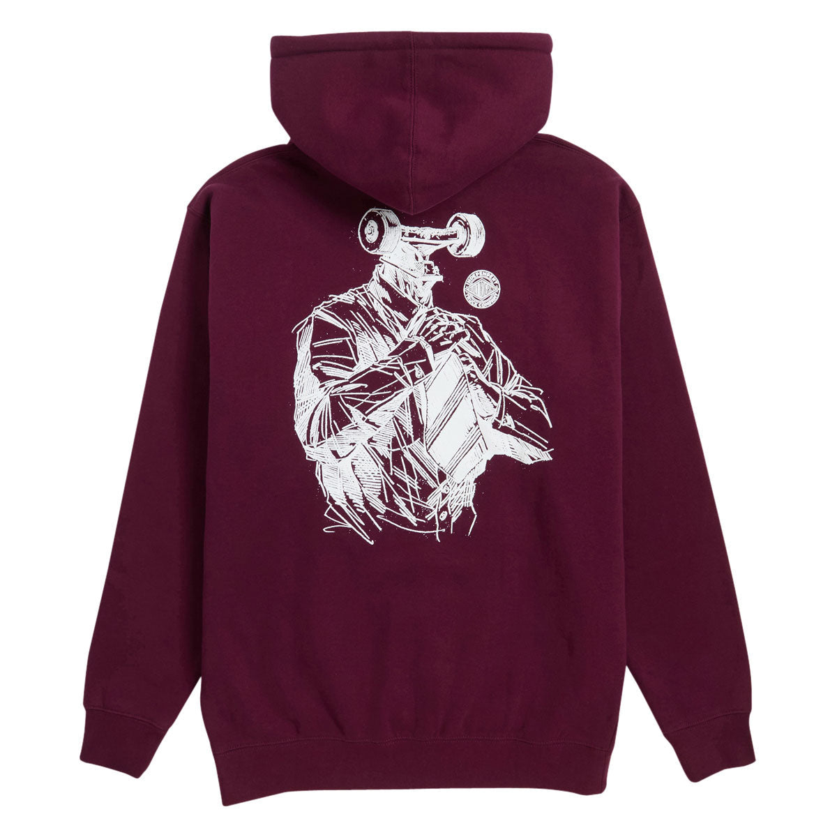 Independent Daily Grind Hoodie - Maroon image 1