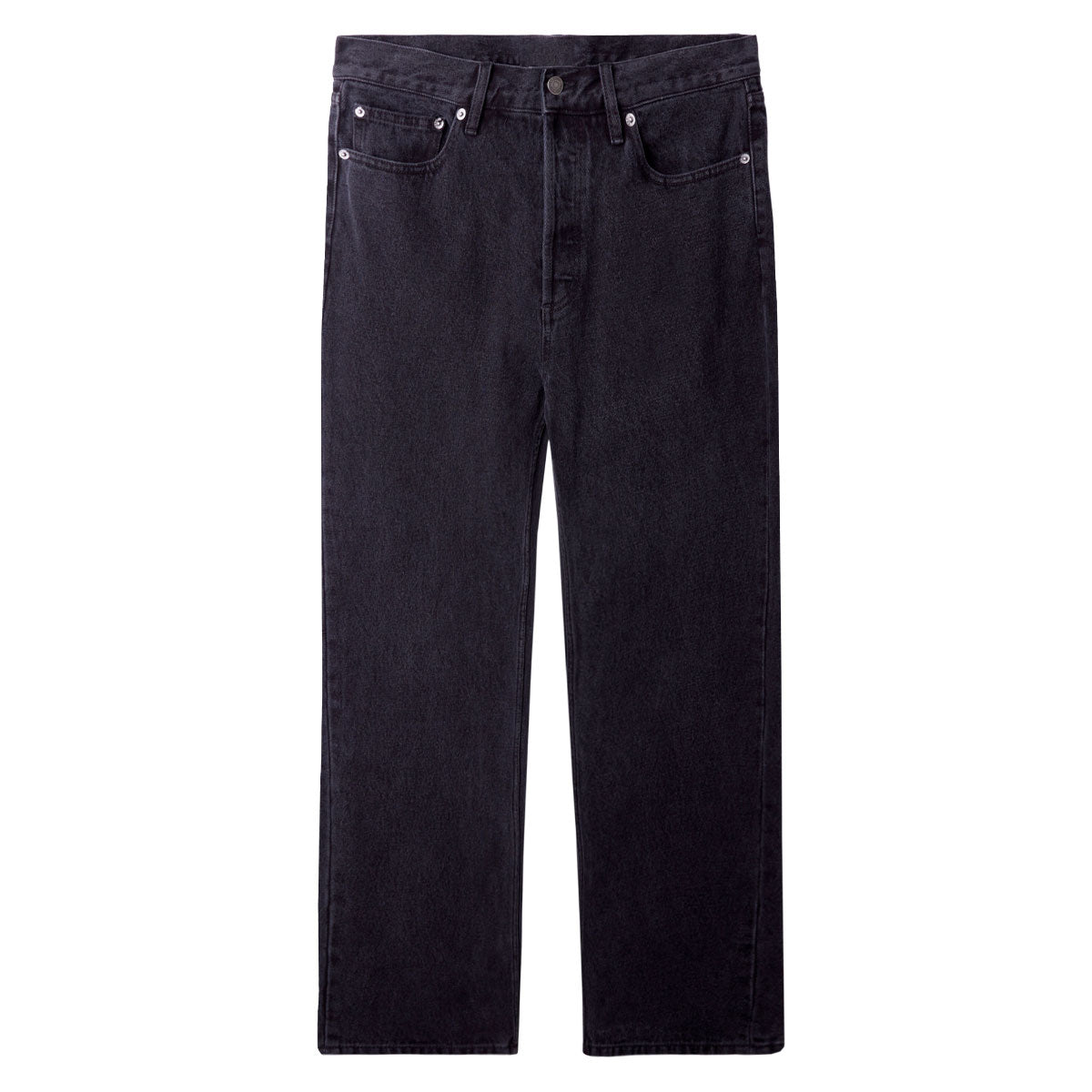 Obey Hardwork Denim Pants - Faded Black image 1