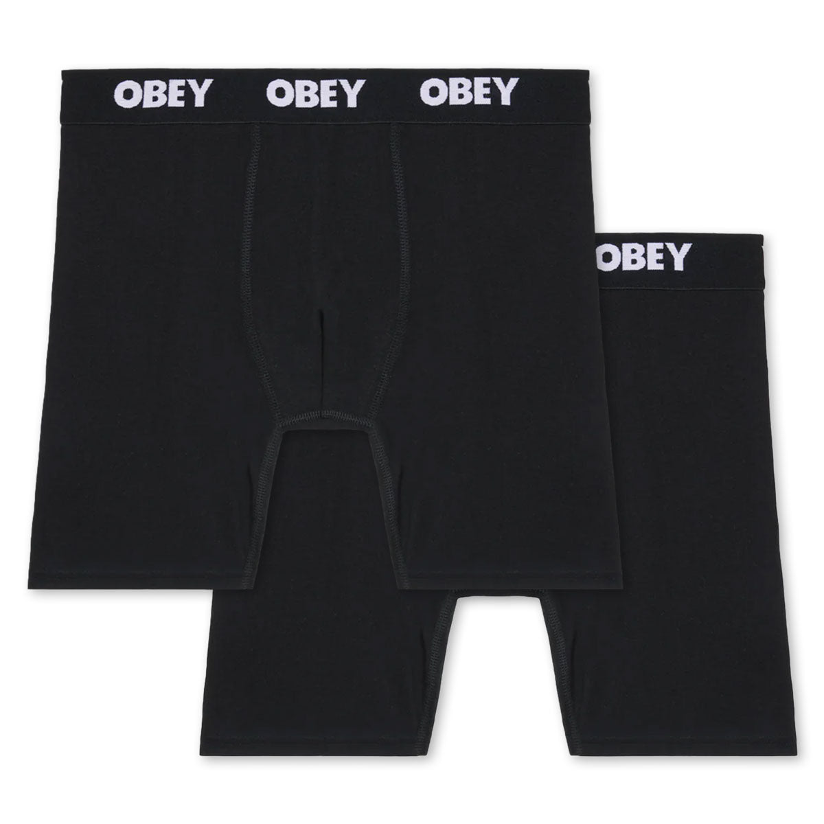 Obey Established Work 2 Pack Of Boxer Brief - Black image 1
