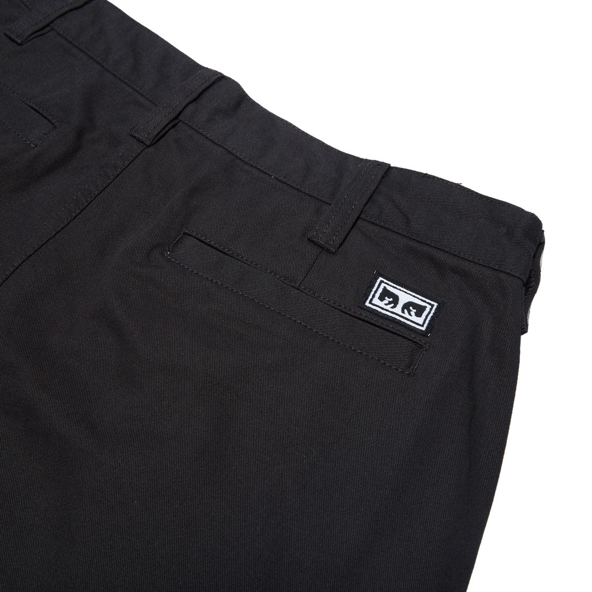 Obey Bigwig Giant Chino Pants - Washed Black image 2