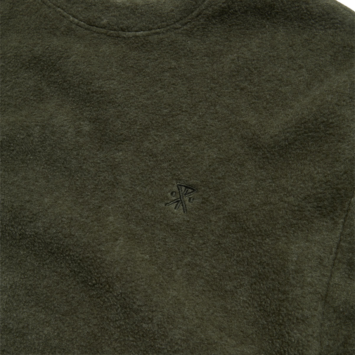 Roark Jt Polar Crew Sweatshirt - Dark Military image 5