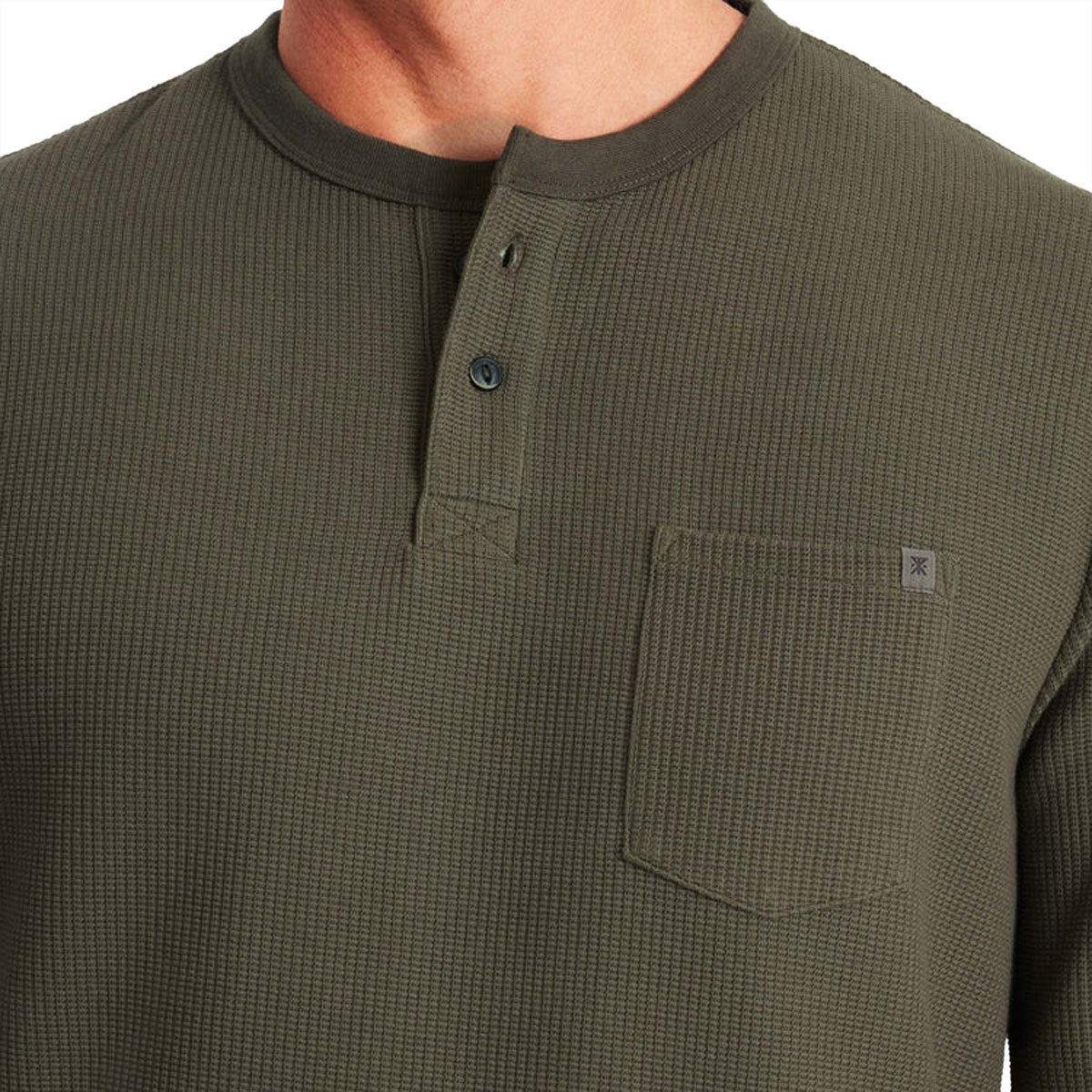 Roark Companion Long Sleeve Thermal Shirt - Military image 3