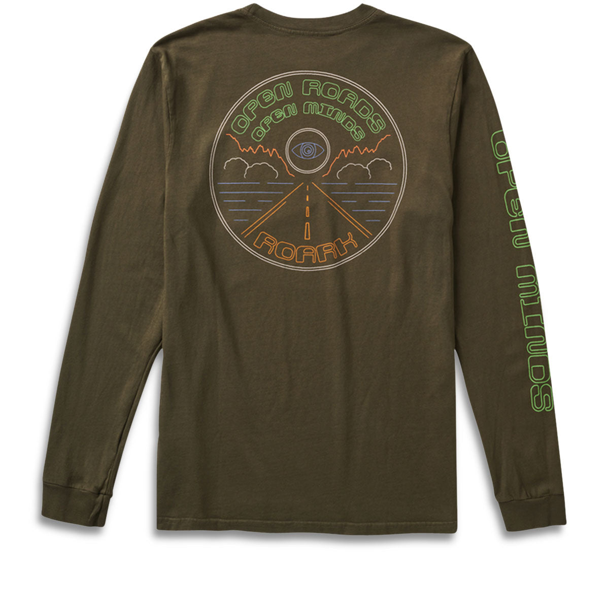 Roark Open Roads Long Sleeve Shirt - Military image 5