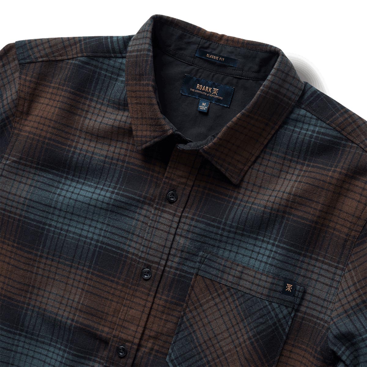 Roark Crossroads Flannel Shirt - Orion Plaid image 4