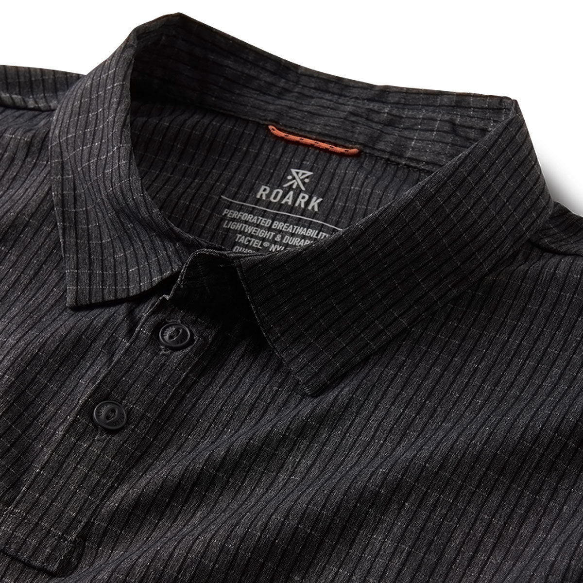 Roark Bless Up Polo Shirt - Black image 2