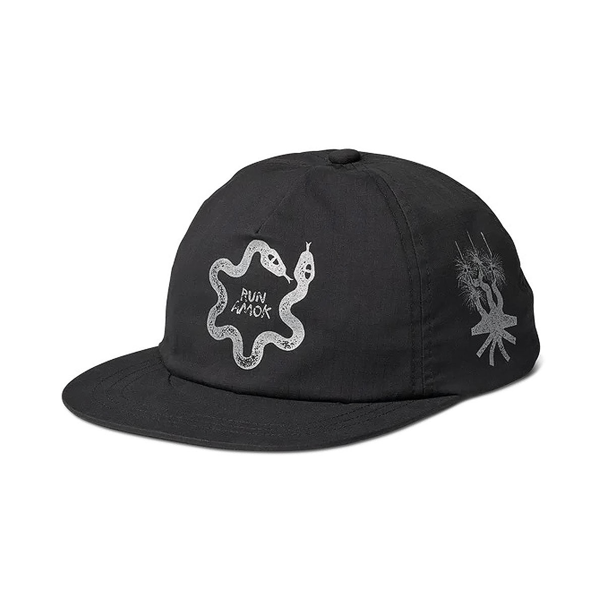 Roark Run Amok 5 Panel Hat - Black image 1