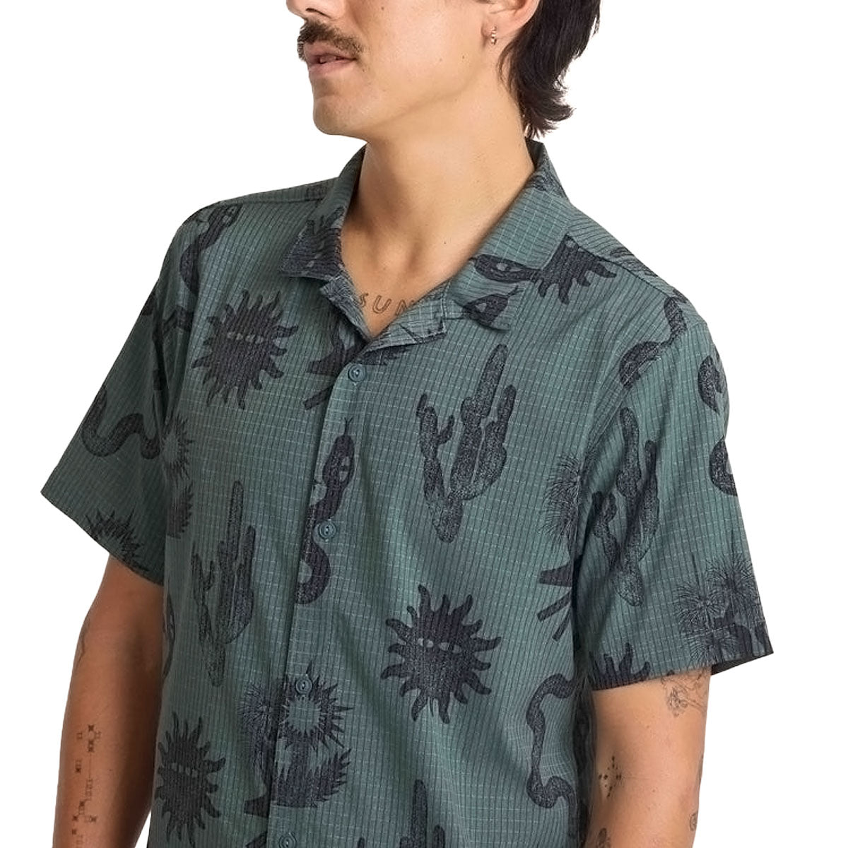 Roark Bless Up Trail Shirt - Forest image 4