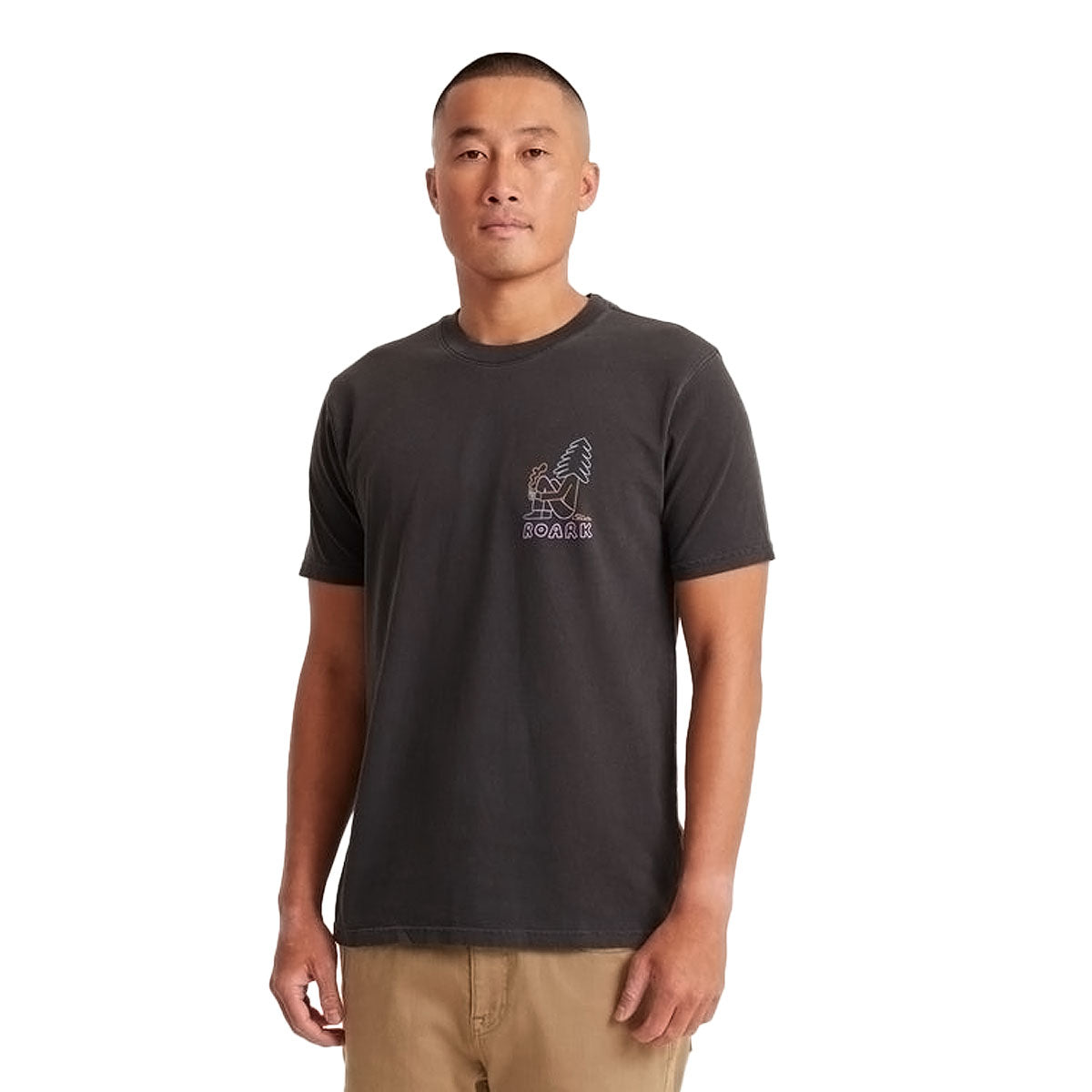 Roark Unhustle T-Shirt - Charcoal image 3