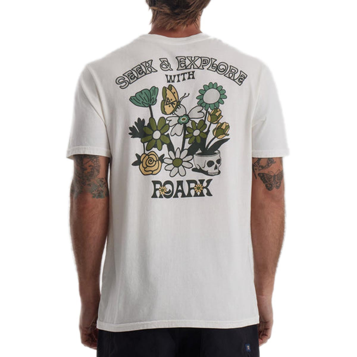 Roark Seek And Explore T-Shirt - Off White image 4