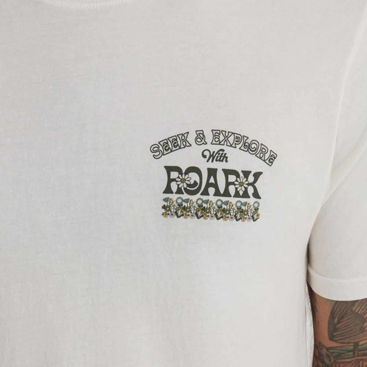 Roark Seek And Explore T-Shirt - Off White image 5