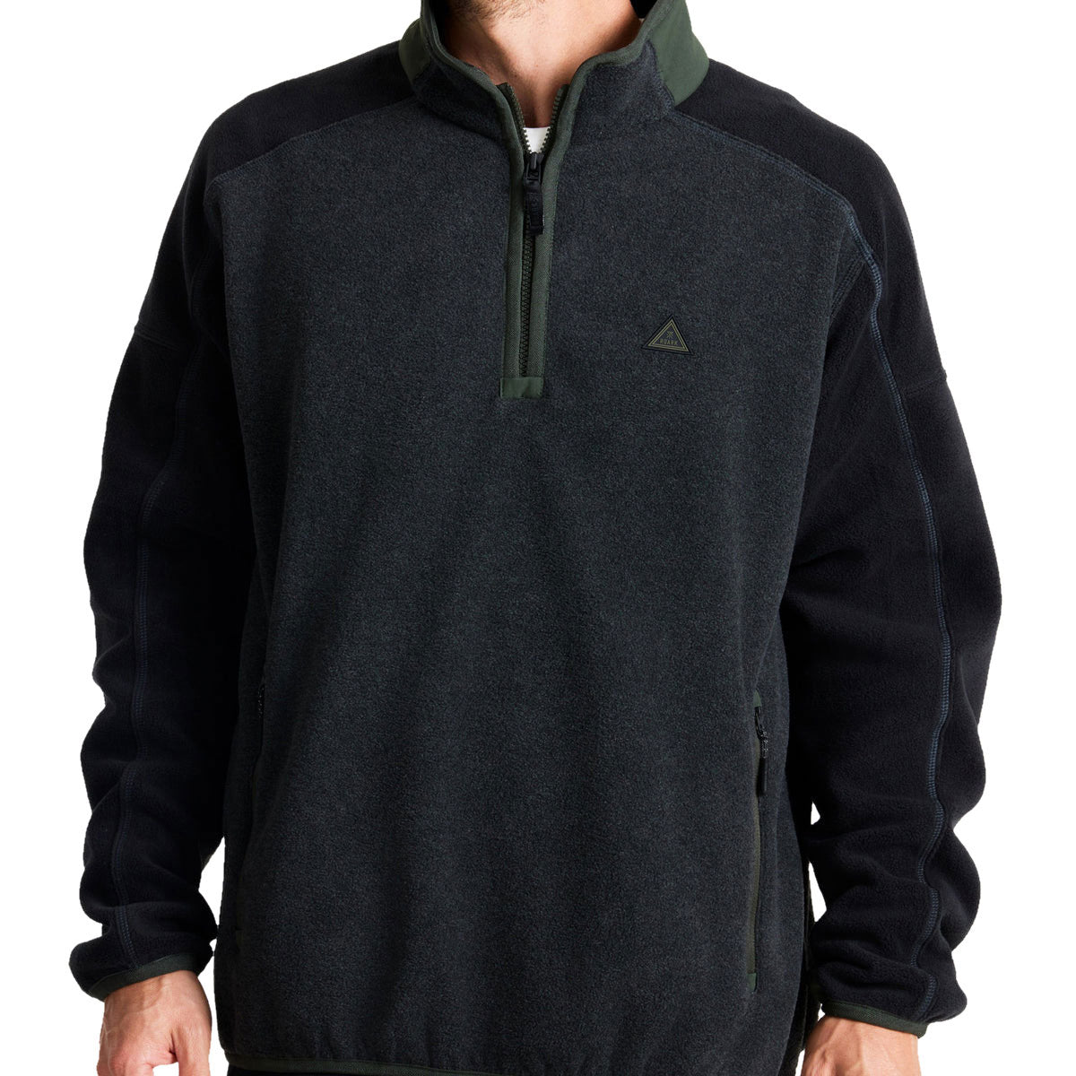 Roark Campover Fleece Mock Sweatshirt - Onyx image 4