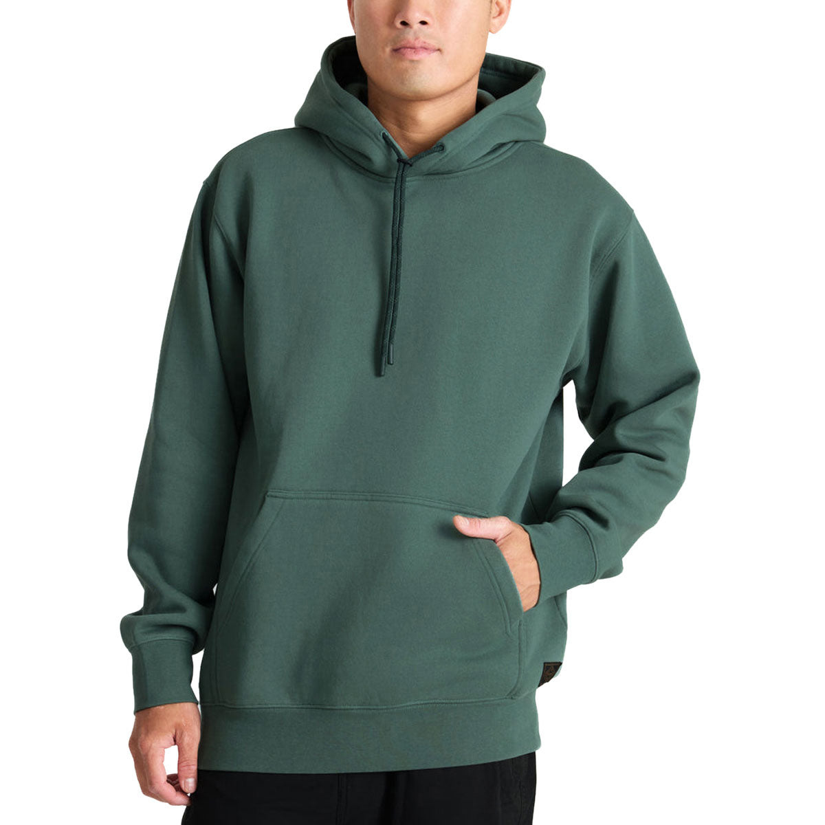 Roark Bolo Fleece Hoodie - Slate Green image 2