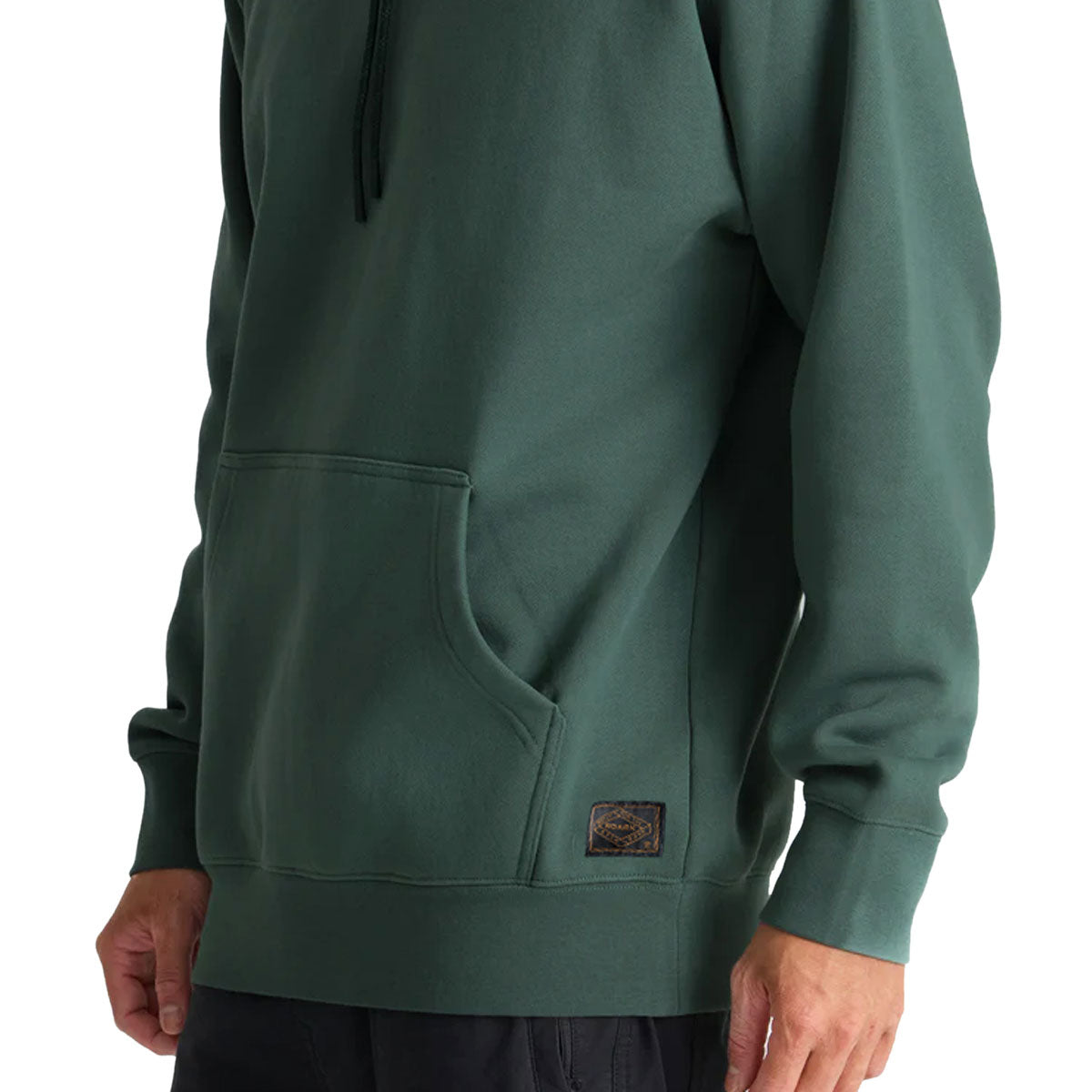Roark Bolo Fleece Hoodie - Slate Green image 4