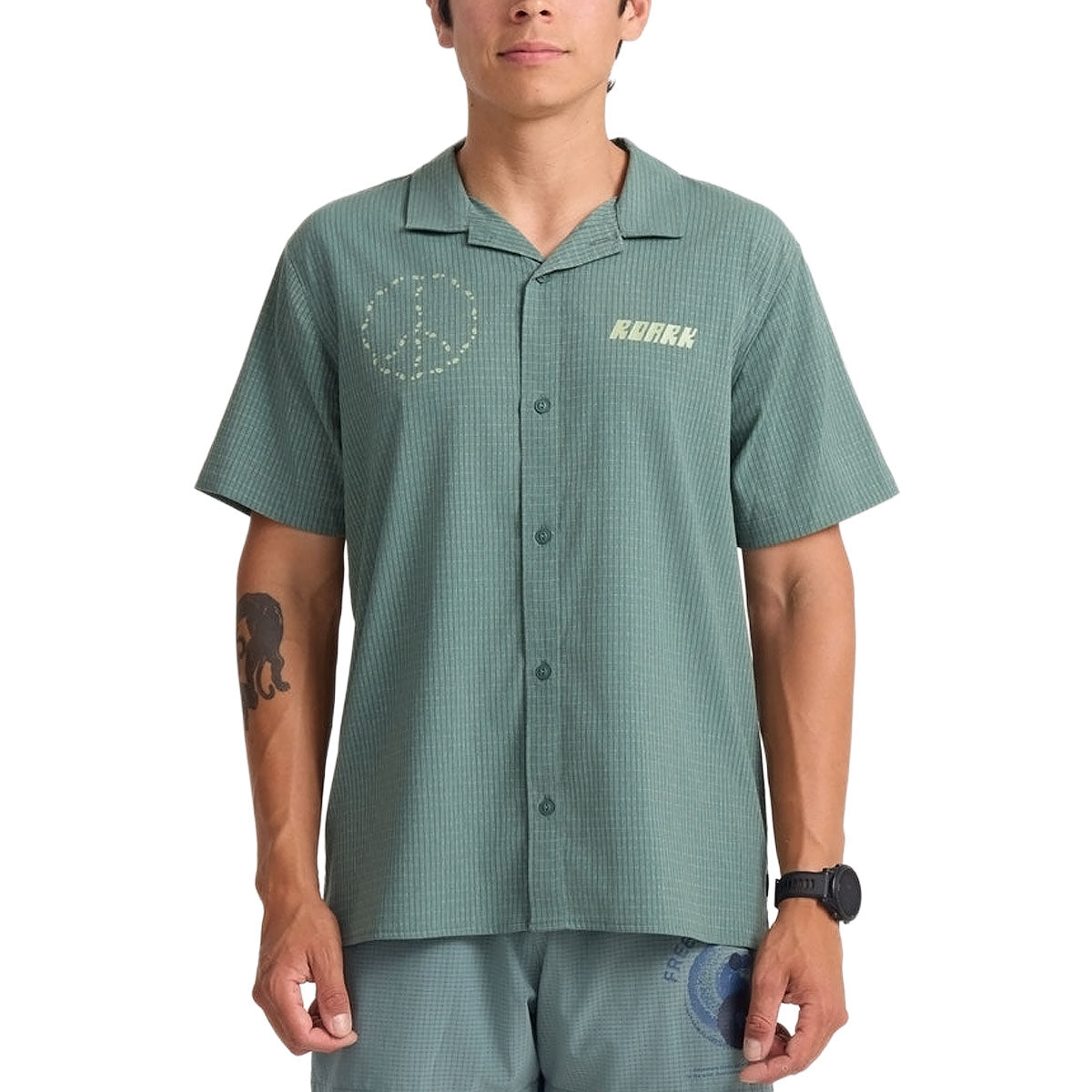 Roark Bless Up Trail Shirt - Slate Green image 1