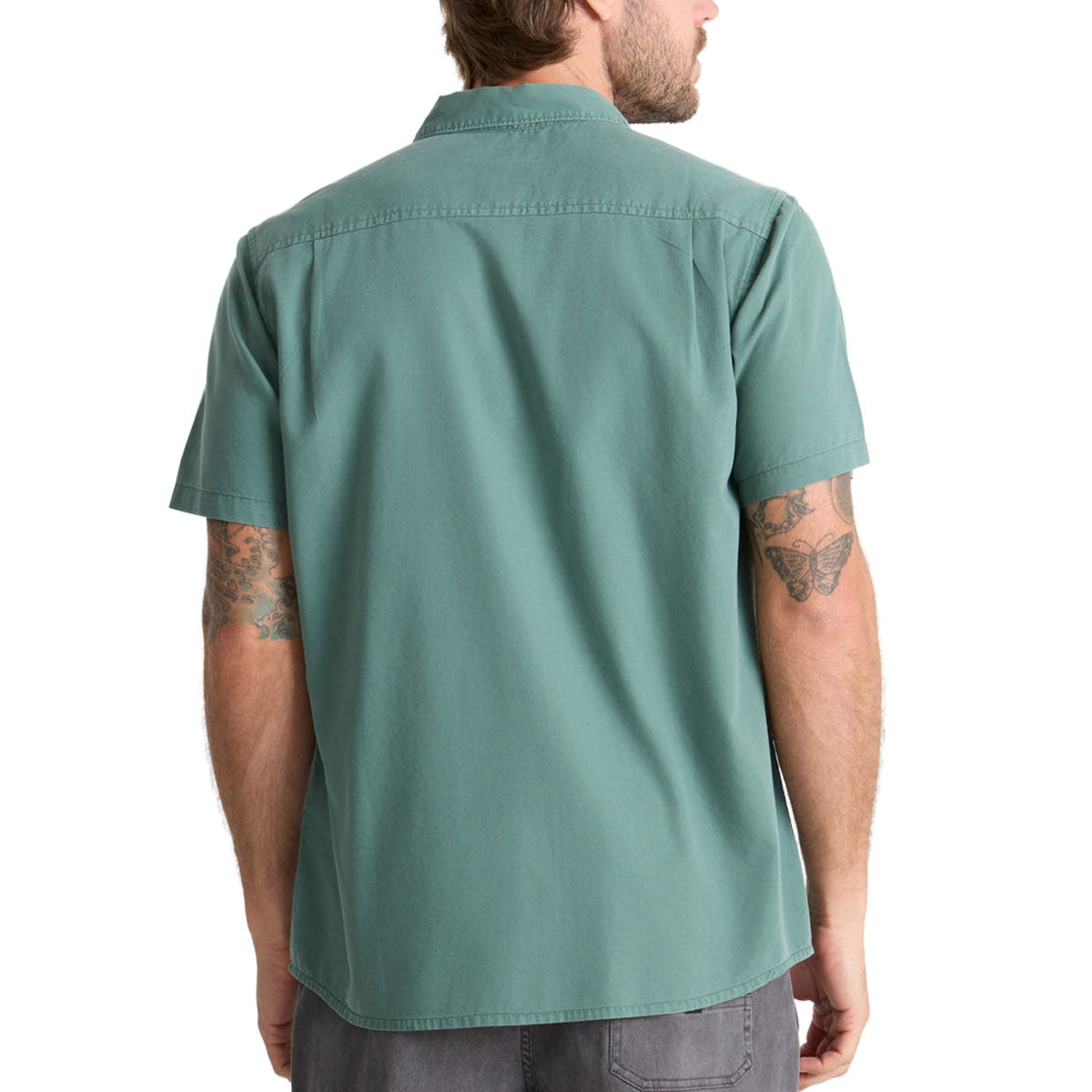 Roark Made To Fade Shirt - Washed Slate Green image 2