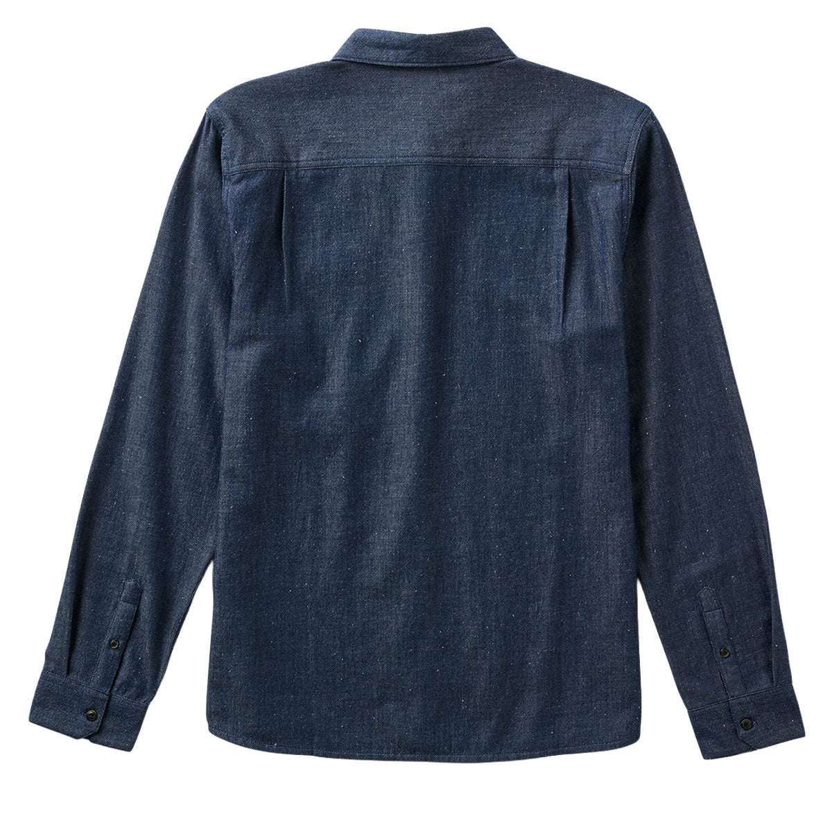 Roark Scholar Chambray Long Sleeve Shirt - Mid Indigo image 4