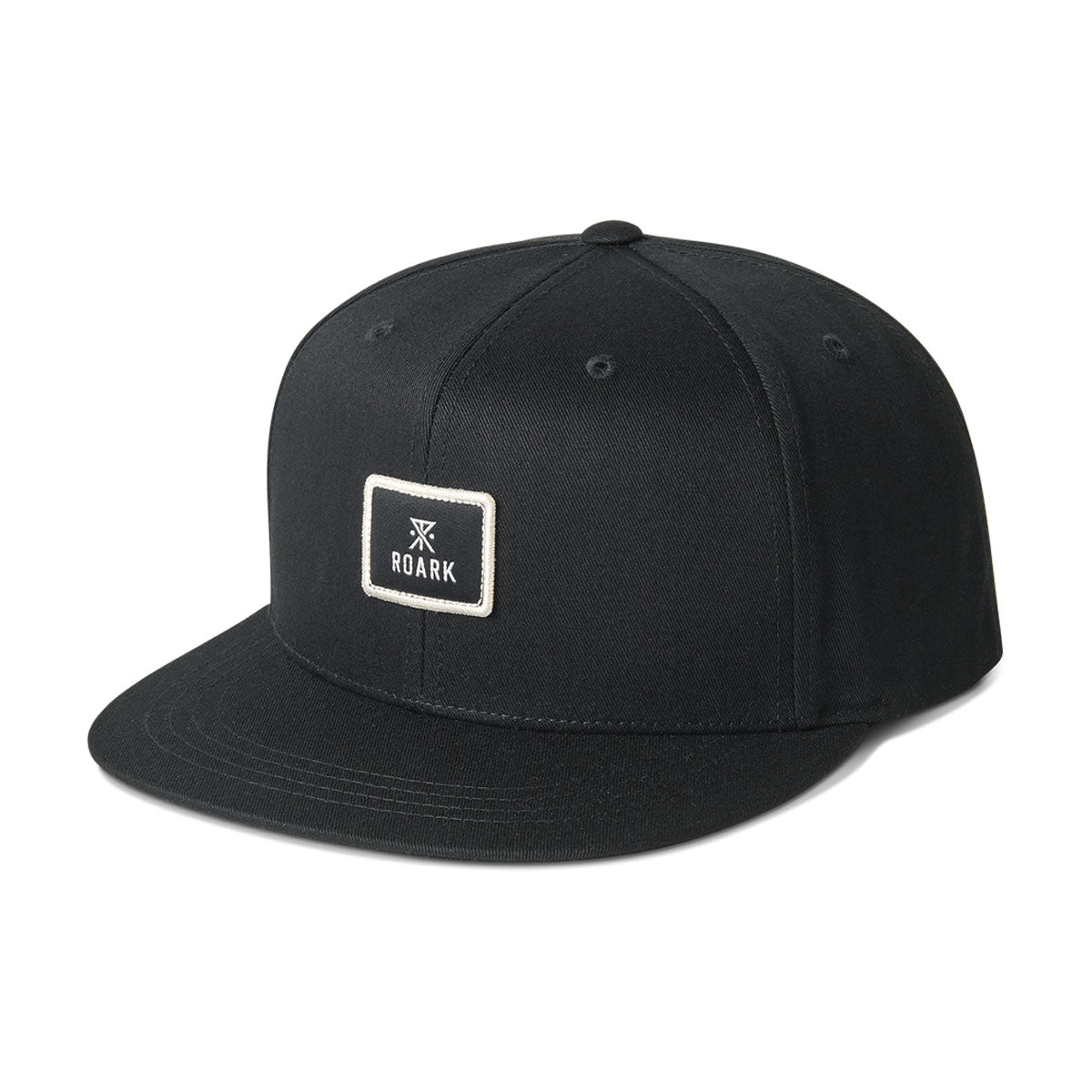 Roark Safecamp Snapback Hat - Black image 1