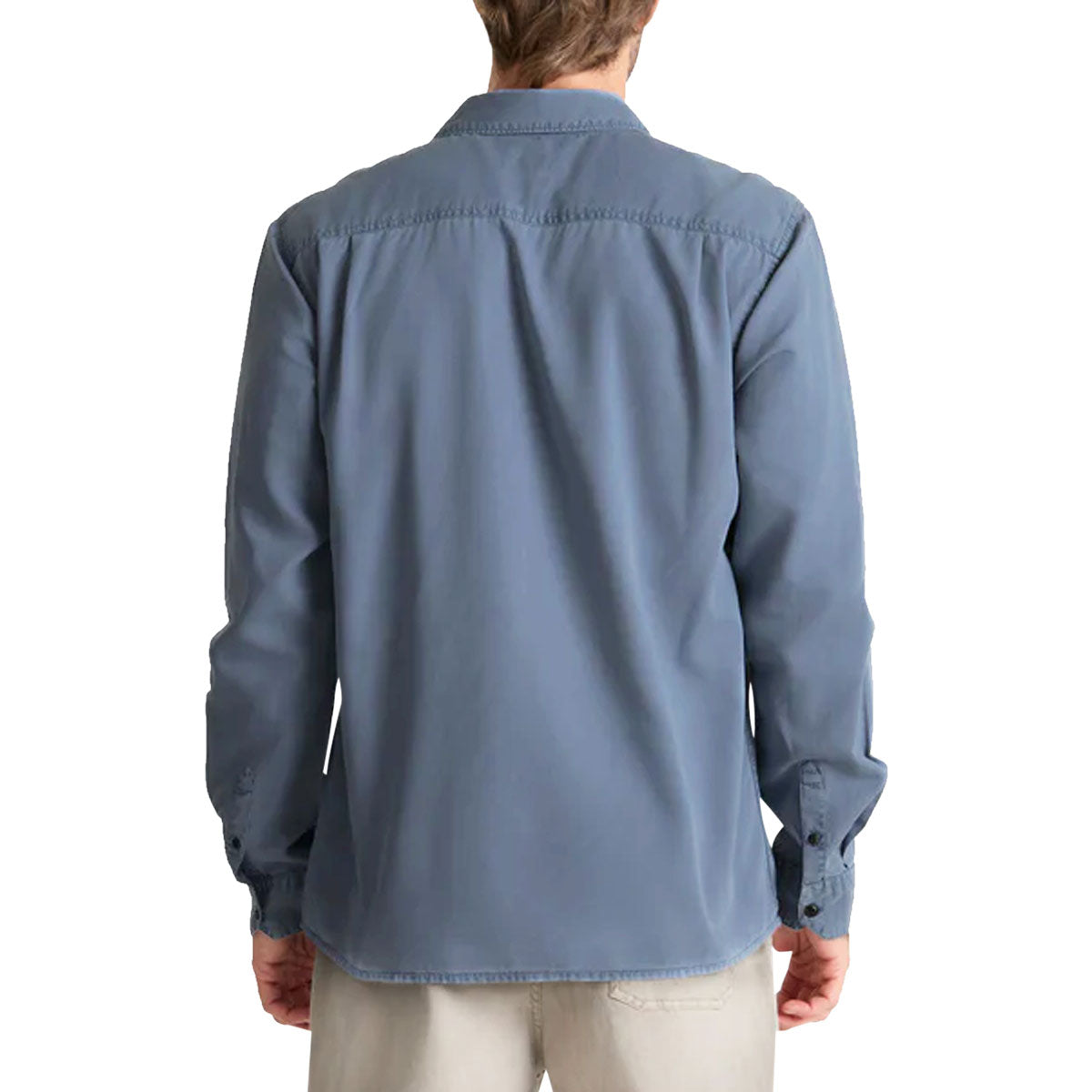Roark Made To Fade Long Sleeve Shirt - Washed Slate image 4