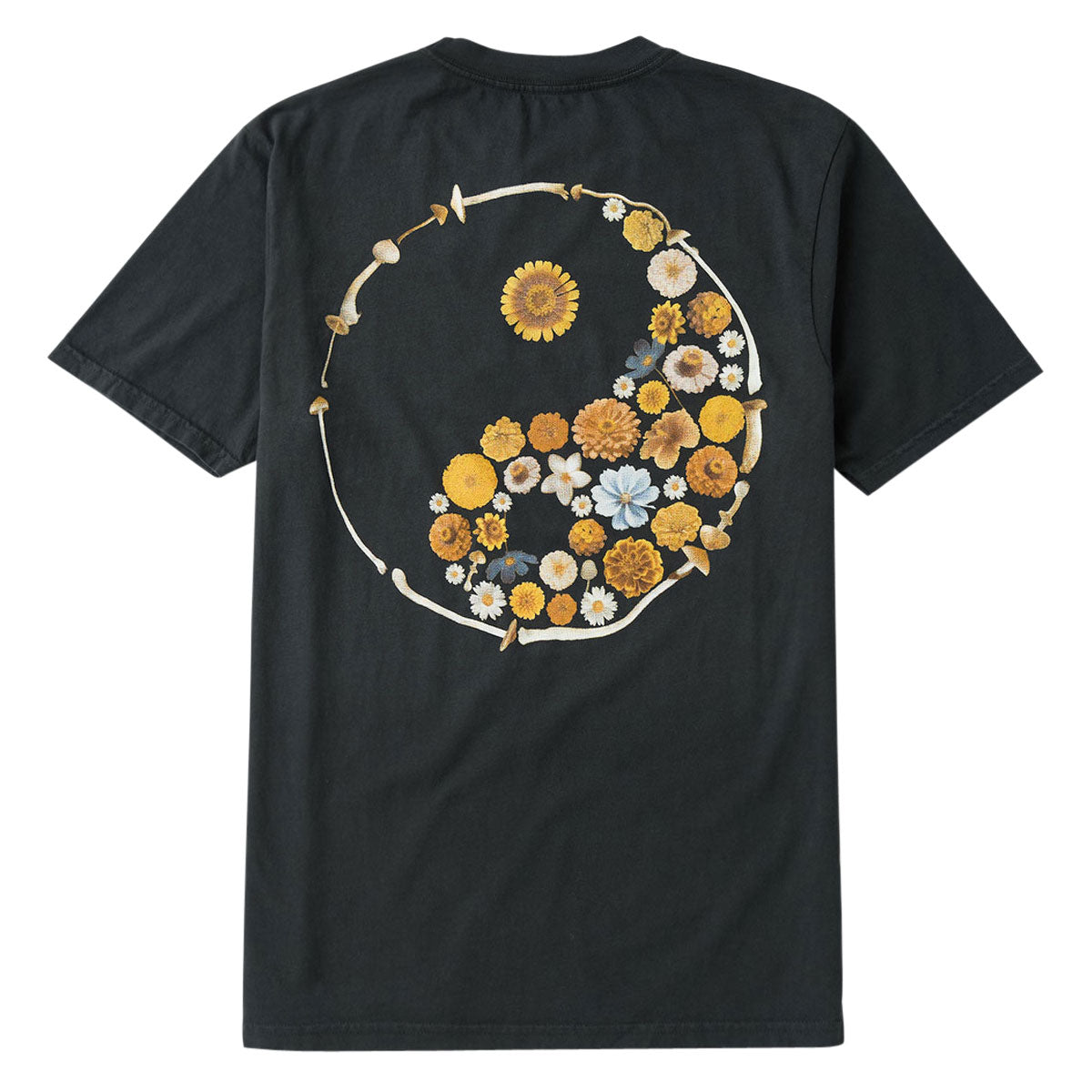 Roark Yin Yang Forage T-Shirt - Washed Black image 1