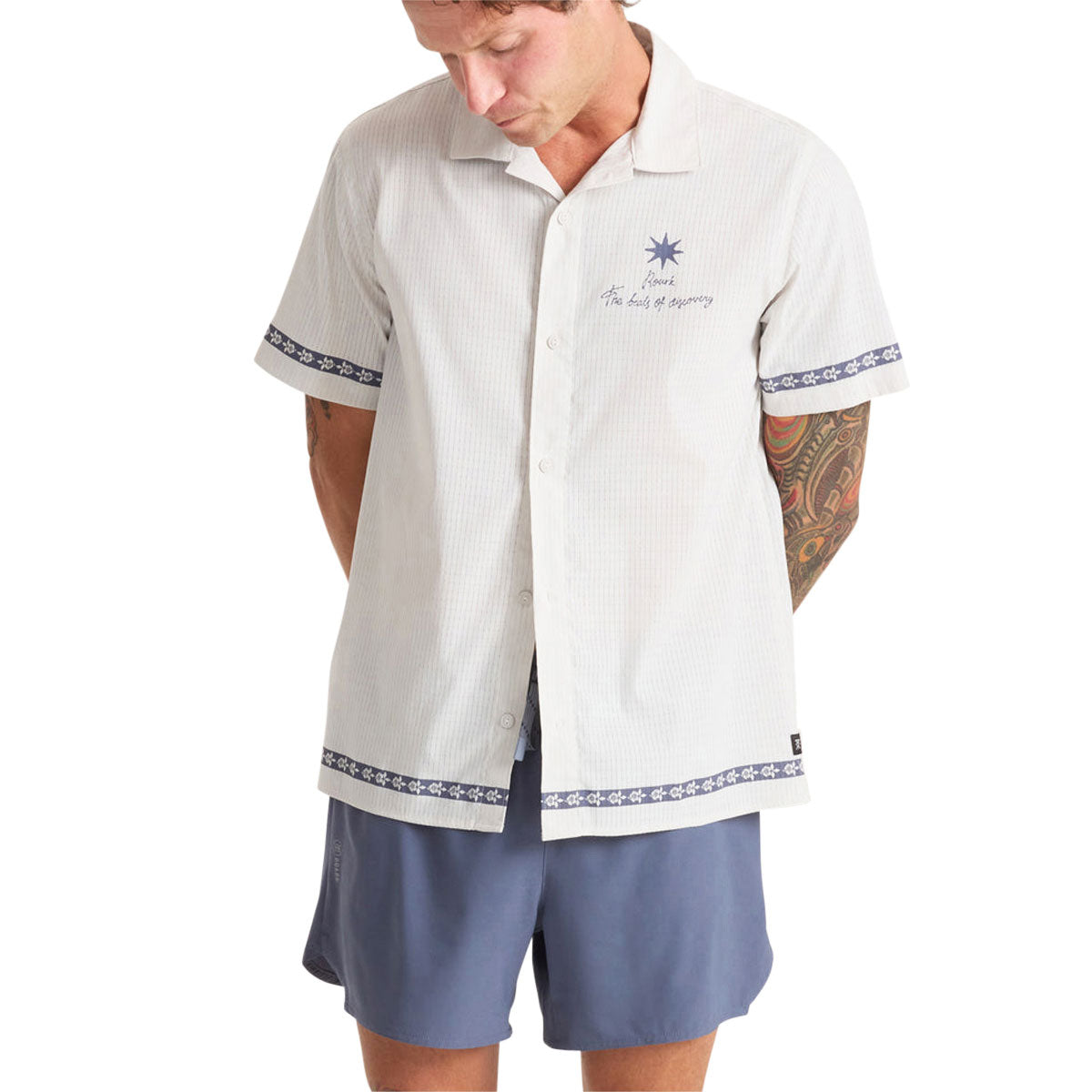 Roark Bless Up Trail Shirt - Silver image 1