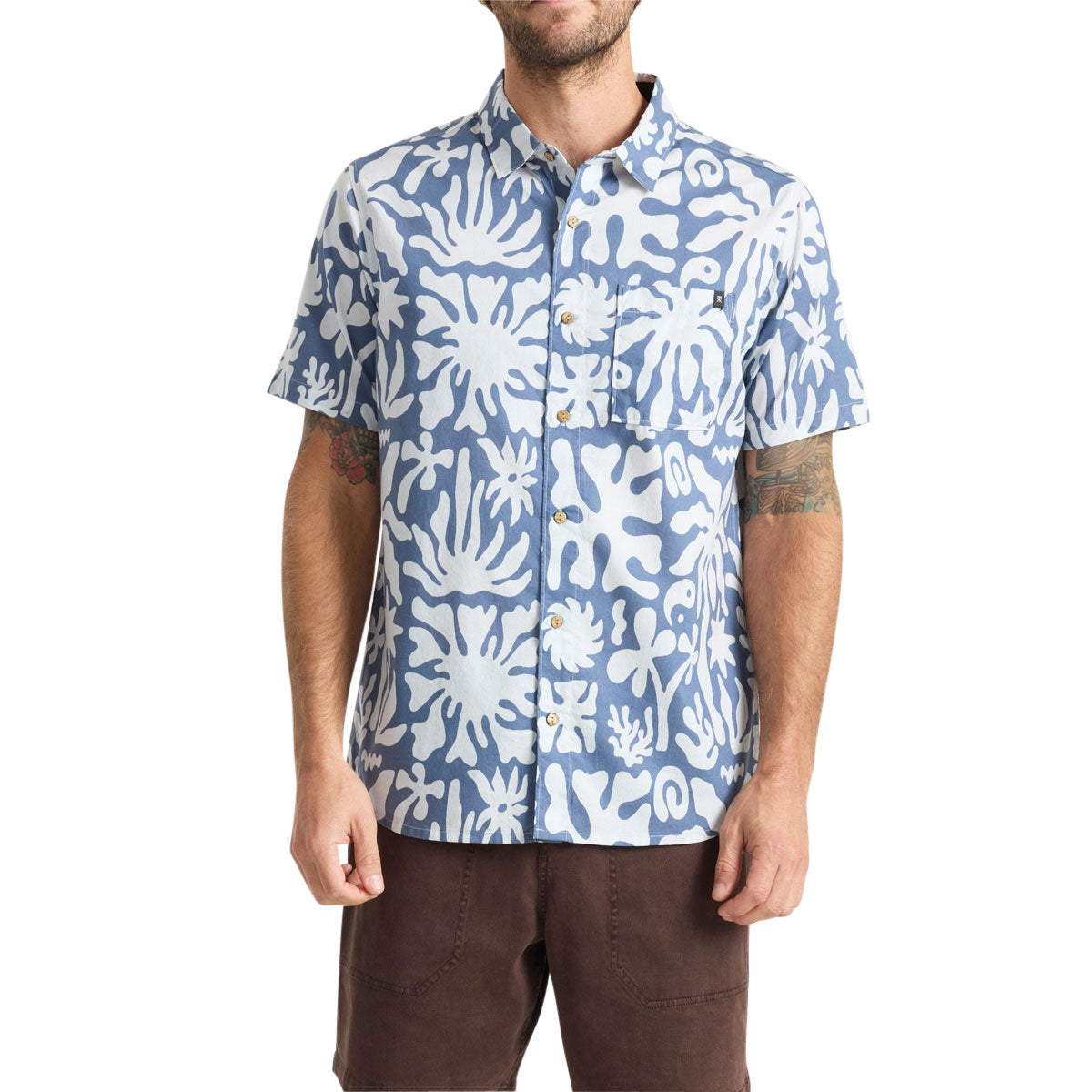 Roark Journey Woven Shirt - Neptune image 1
