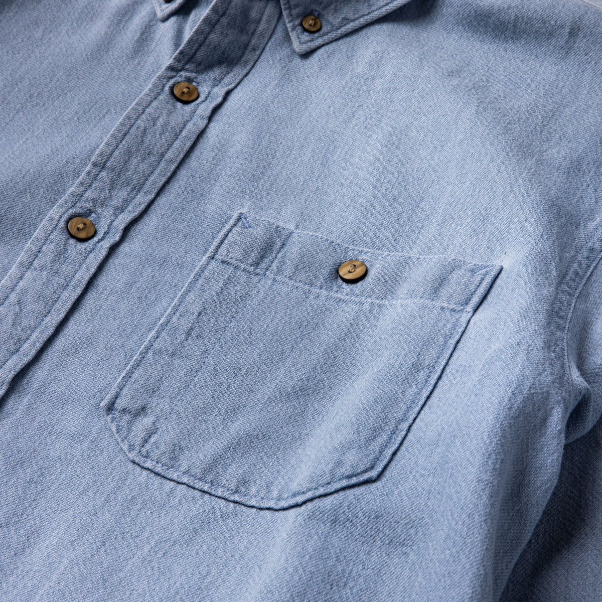 Roark Scholar Long Sleeve Woven Shirt - Bleached image 3