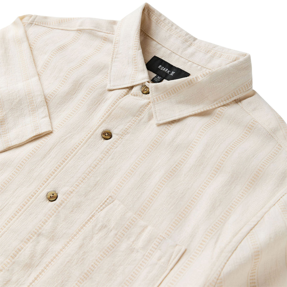 Roark Crosswinds Woven Shirt - Unbleached image 5
