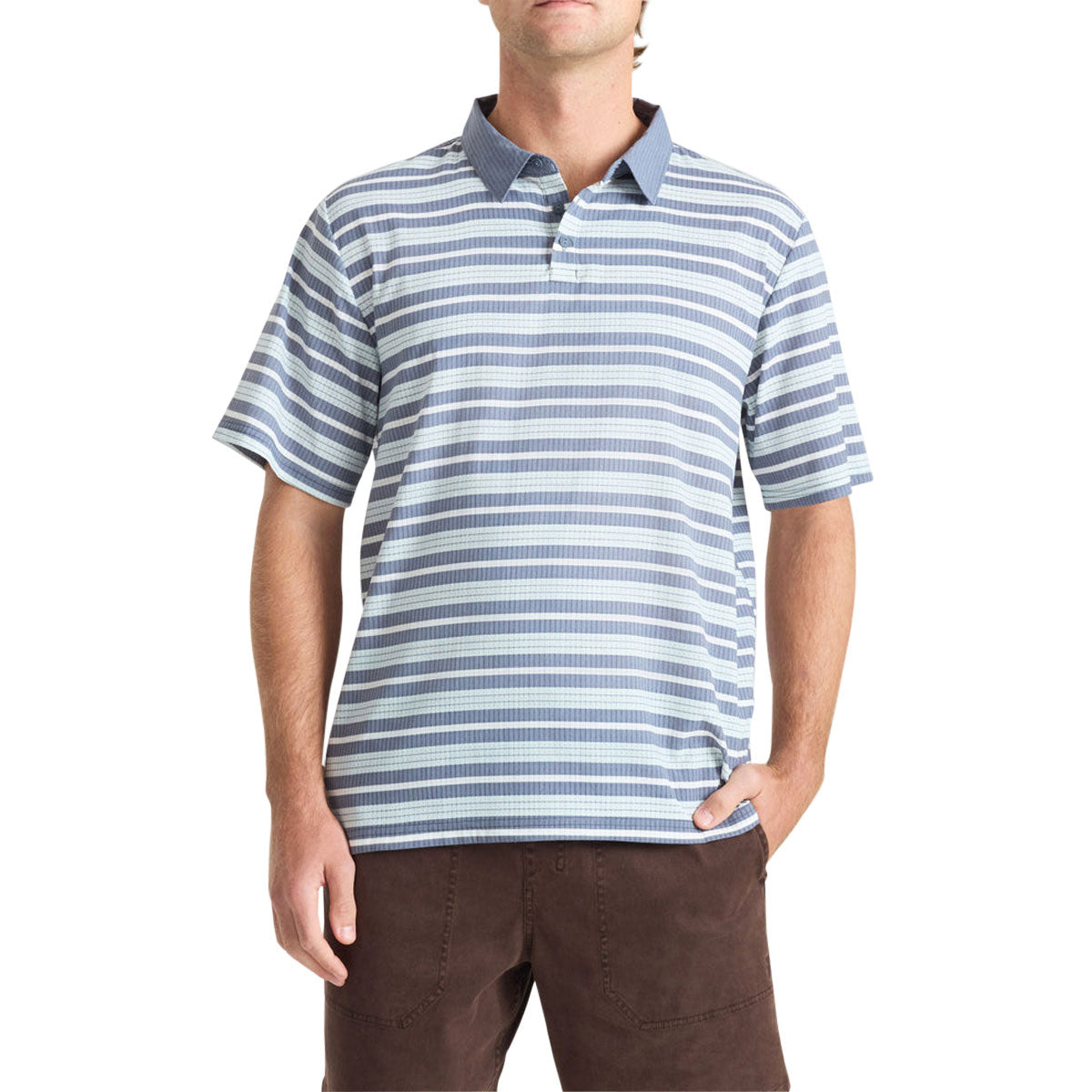 Roark Bless Up Polo Shirt - Neptune image 2