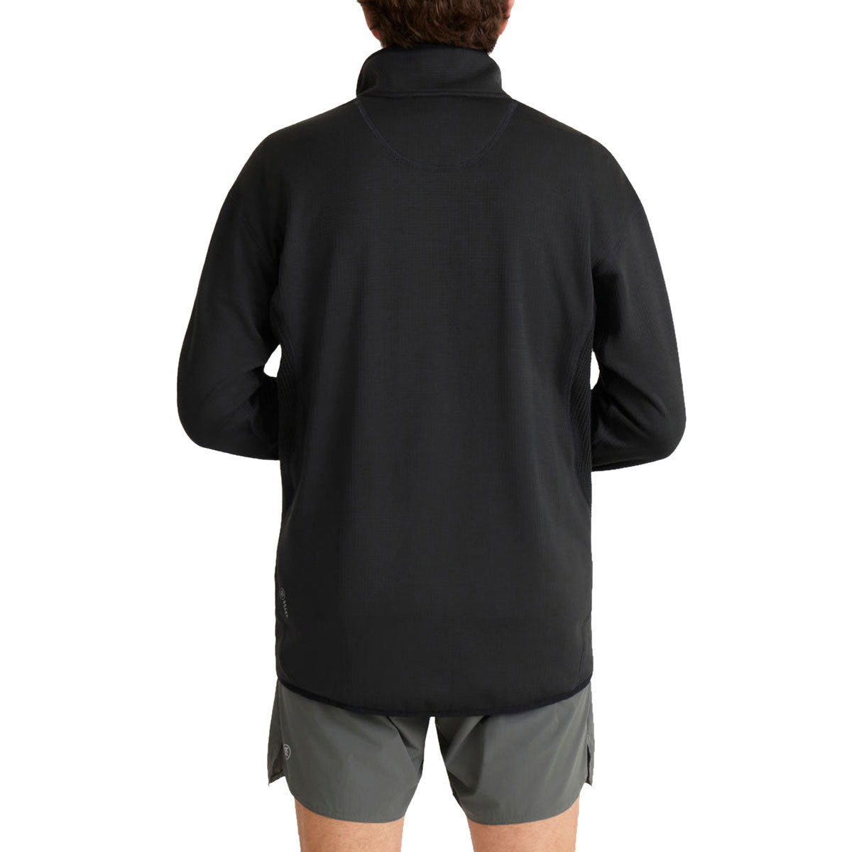 Roark Grid Lock Fleece Hoodie - Black image 2
