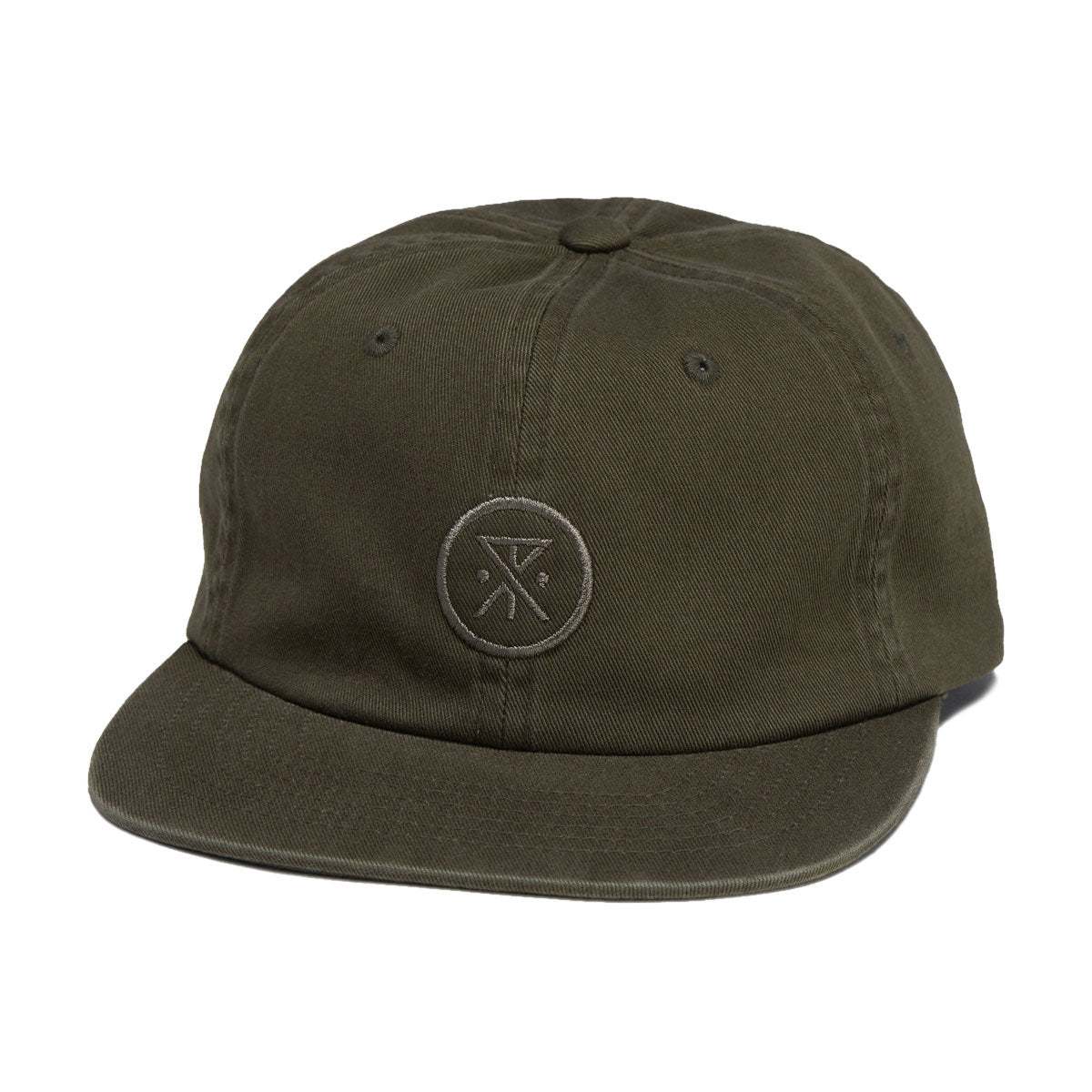 Roark Made To Fade 6 Panel Hat - Washed Military image 1