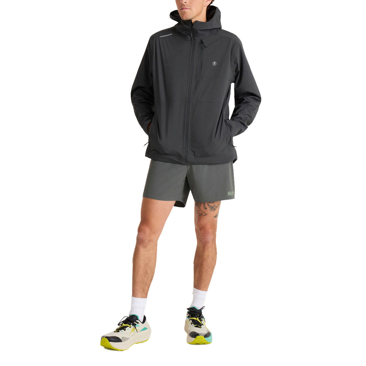 Roark Shield Rain Jacket - Onyx image 4
