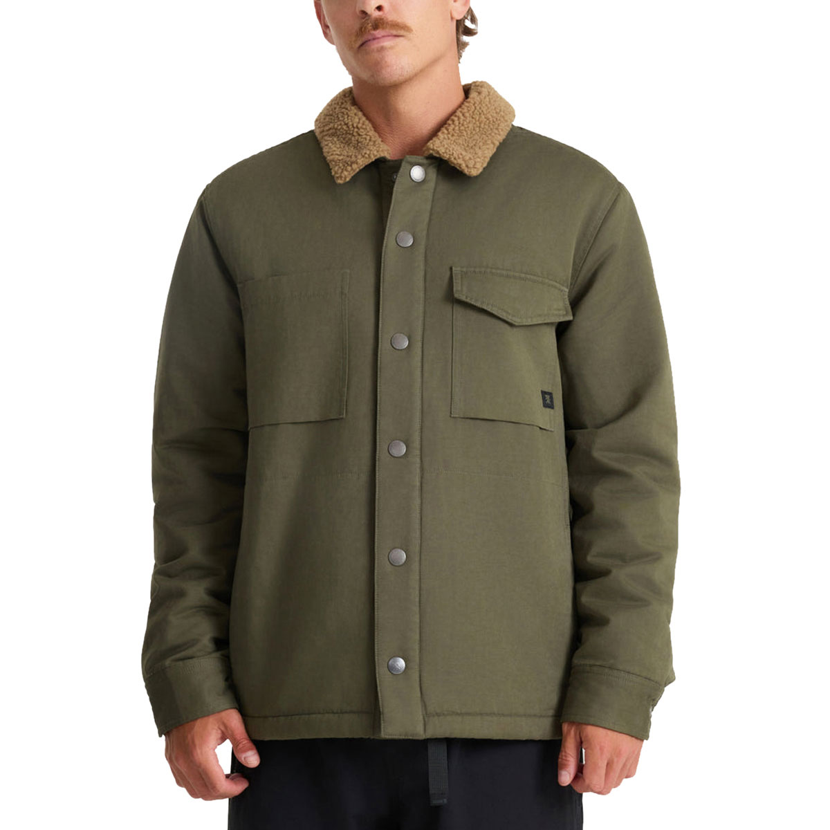 Roark Hebrides 2.0 Sherpa Jacket - Military image 1