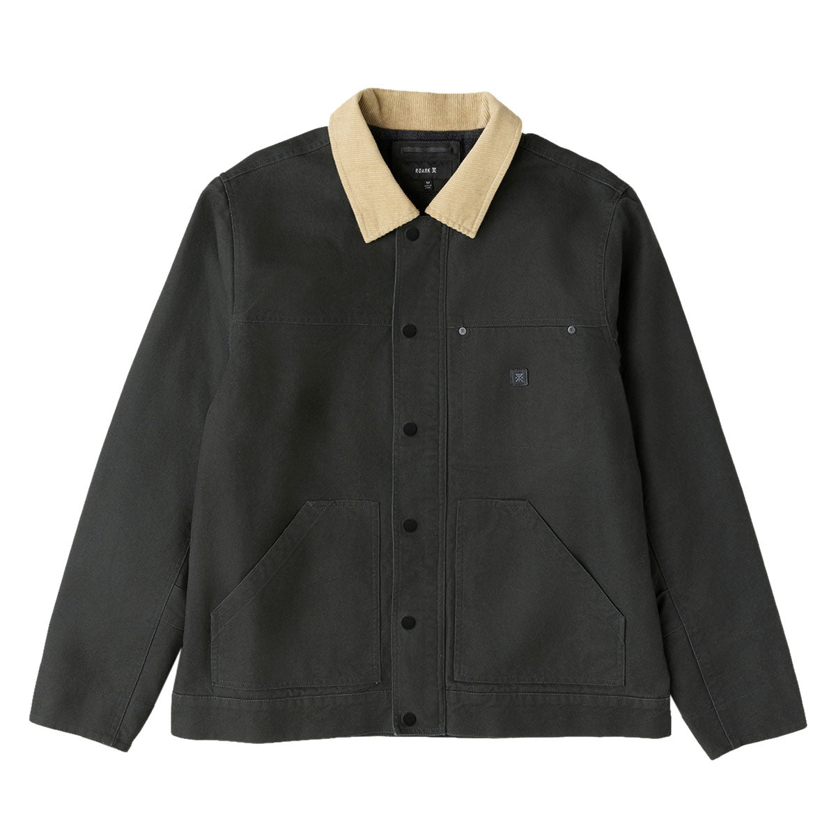Roark Open Roads Waxed Canvas Jacket - Onyx image 1