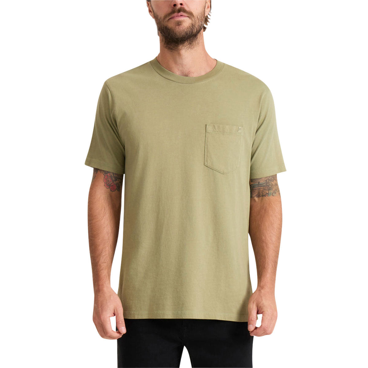 Roark Made To Fade T-Shirt - Washed Dusty Sage image 2