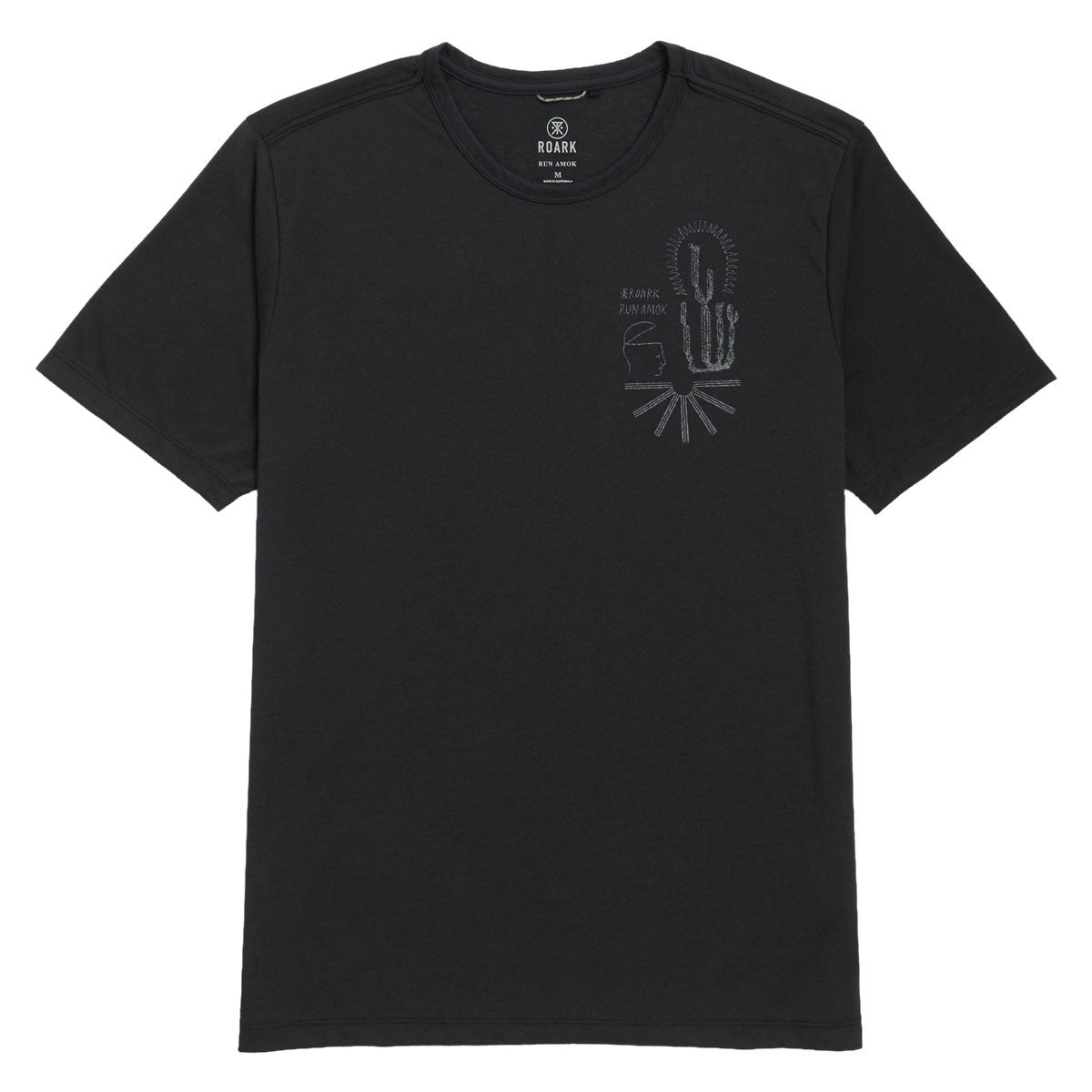 Roark Mathis Active Graphic T-Shirt - Black image 2