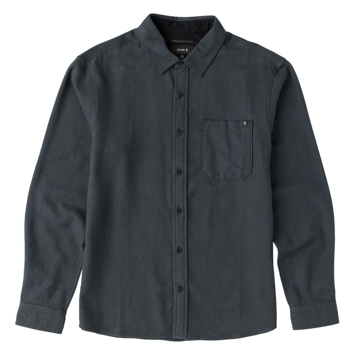 Roark Crossroads Flannel Shirt - Dark Charcoal image 4
