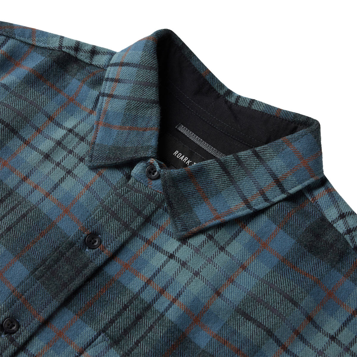 Roark Crossroads Flannel Shirt - Dark Slate image 4