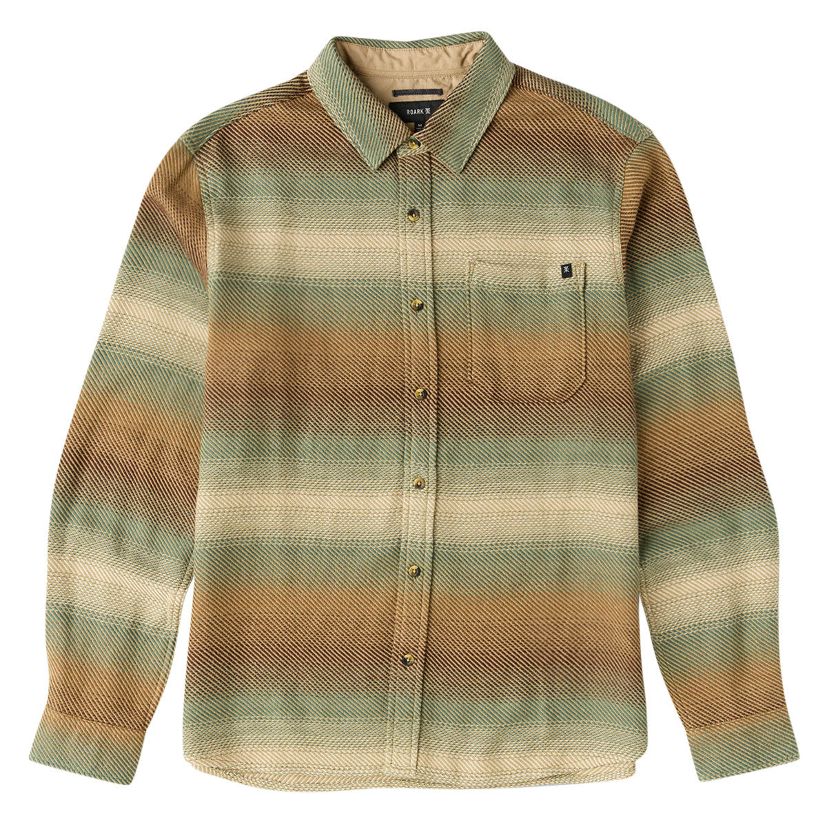 Roark Crossroads Flannel Shirt - Sand image 1