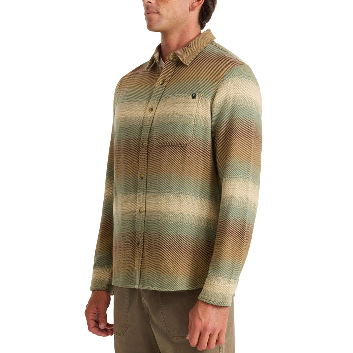 Roark Crossroads Flannel Shirt - Sand image 4