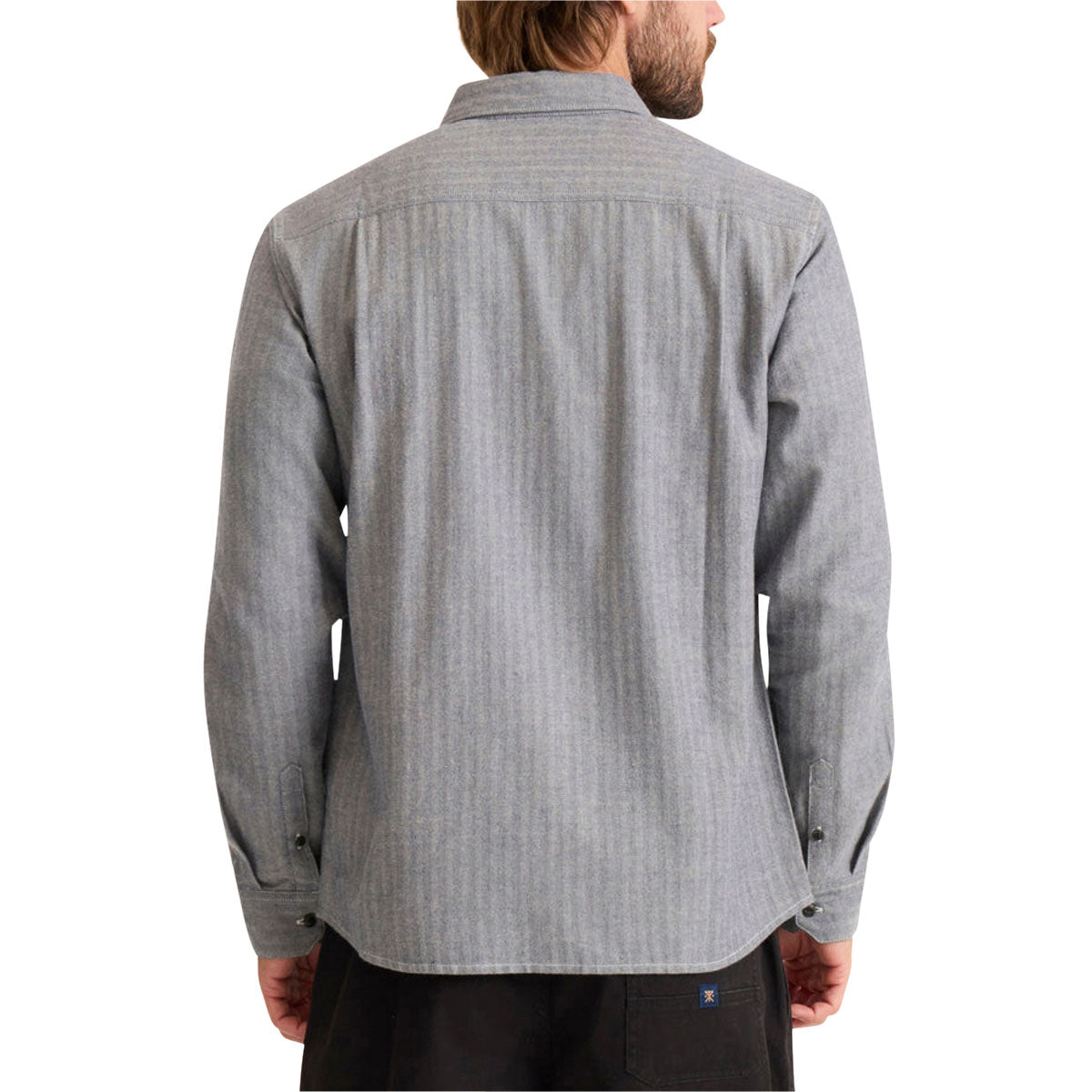 Roark Scholar Long Sleeve Woven Shirt - Indigo image 2